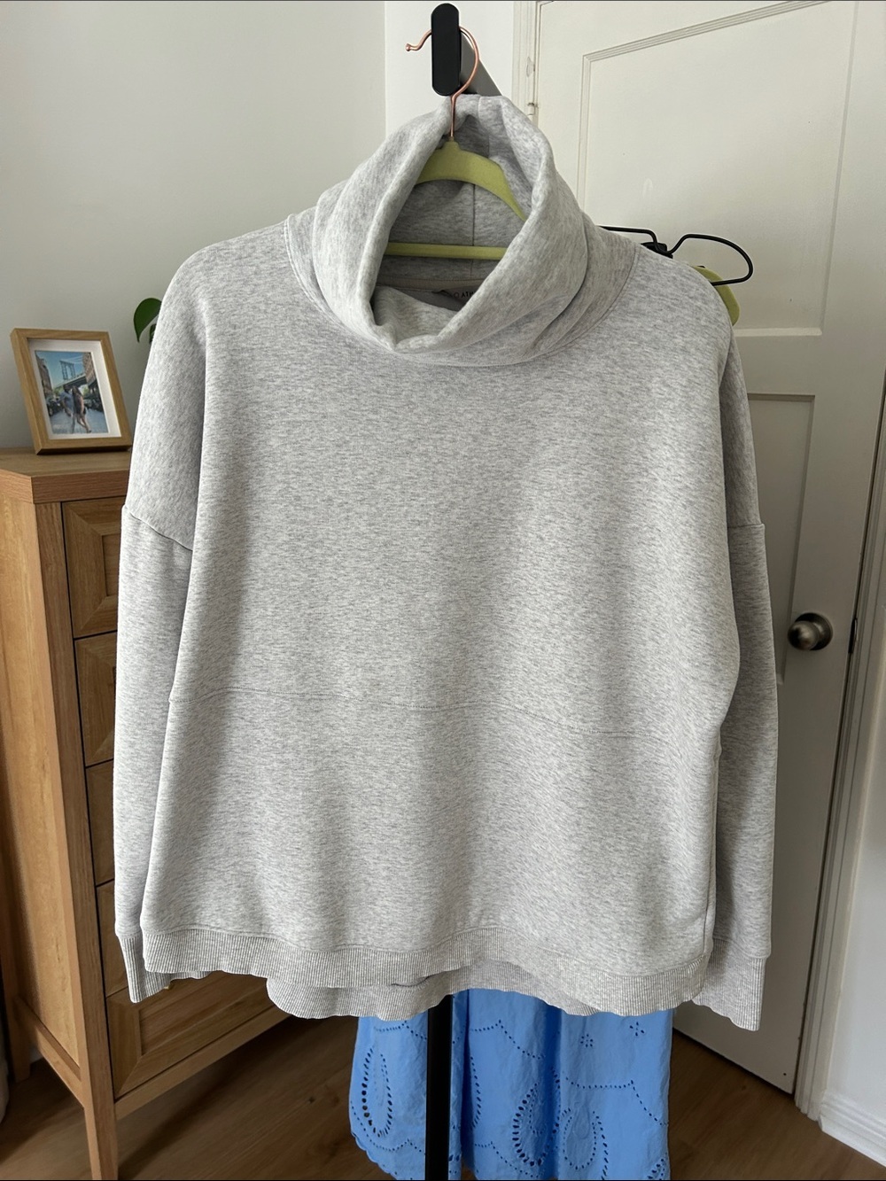 Athleta Cowl Neck Sweater. Size medium. PTP 27”. Longer in back